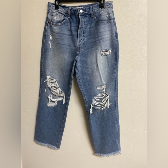 Cello Denim - Cell Light Wash Mom Jeans